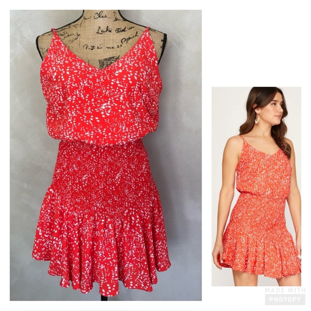 SHE + SKY elastic mini dress